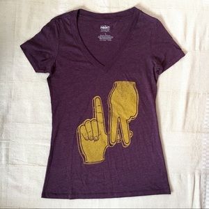 Like new LA hands graphic tee Print Shop sz small